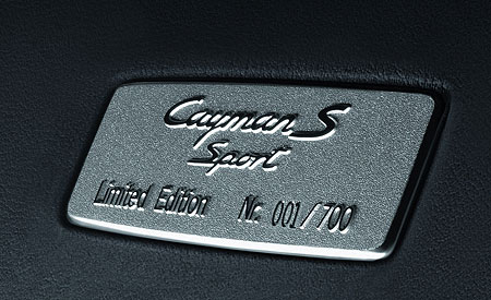porsche cayman engine access. Porsche Cayman S Sport 6