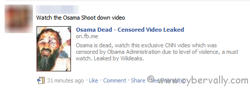 Osama+facebook+status+picture