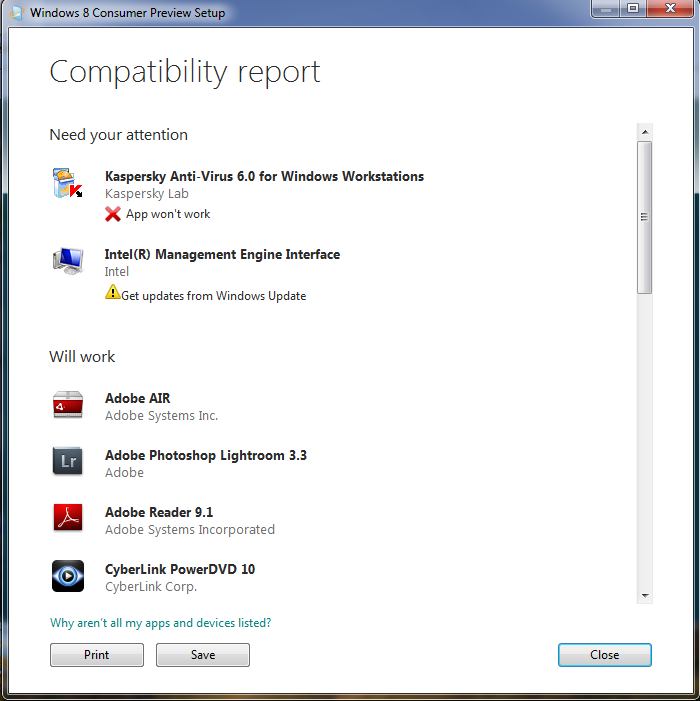 windows 8 report windows 8 report How to Check Software and Hardware Compatibility with Windows 8