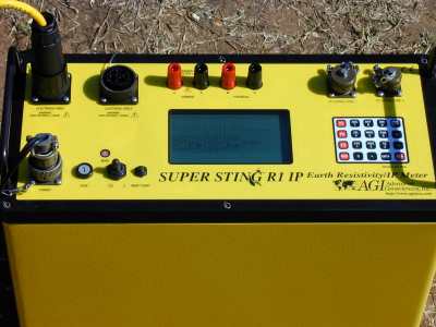 Ministing Earth Resistivity meter